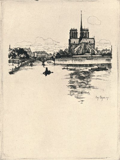 The Apse of Notre Dame by Eugene Bejot