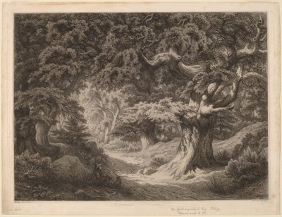 Charlemagne (Forest of Fontainebleau) by Eugene Bléry