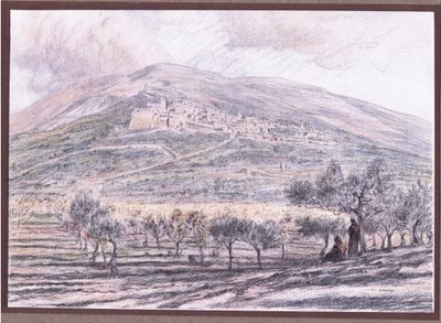 Assissi by Eugene Burnand