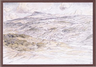 Mount La Verna by Eugene Burnand