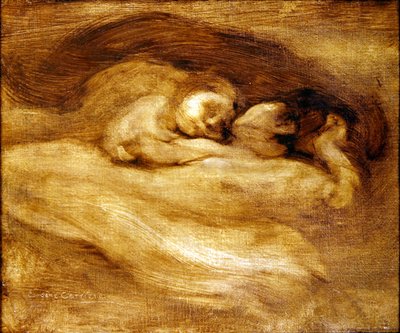 Motherhood by Eugène Carrière