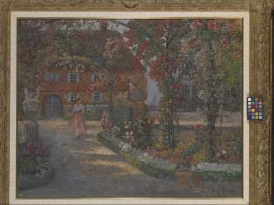 Le Mazet at Juan-les-Pins by Eugene Chigot