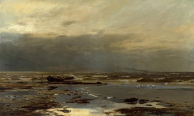 On the Baltic Sea Beach by Eugene Gustav Dücker
