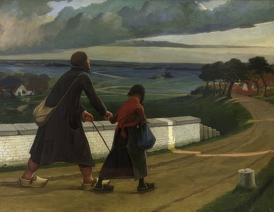 The Blind Man by Eugene Laermans
