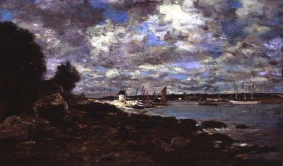Plougastel-Daoulas by Eugene Louis Boudin