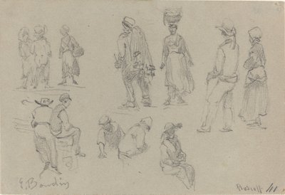 Provincial Figures by Eugene Louis Boudin