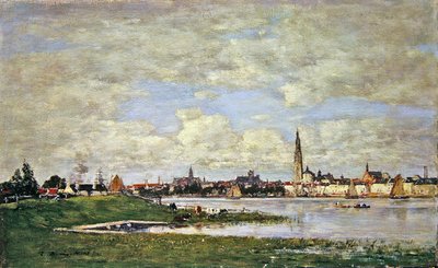 The Tete-de-Flandres at Anvers by Eugene Louis Boudin