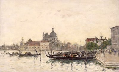 Venice, The Molo by Eugene Louis Boudin