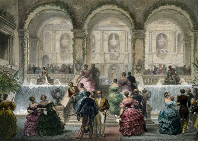 Paris, party at Hotel de Ville by Eugene Louis Lami