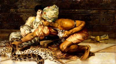 The Snake Charmer by Eugene Pavy