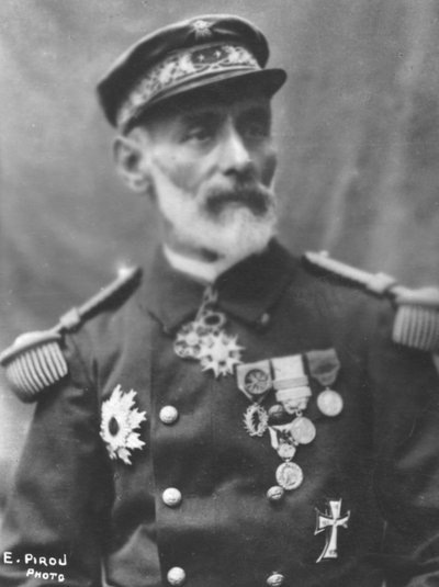 Admiral Courrejolles, 1893 by Eugene Pirou