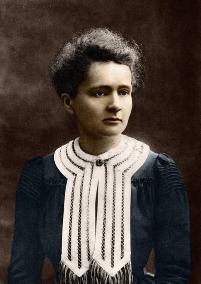 Portrait of Marie Curie 1867-1934 by Eugene Pirou