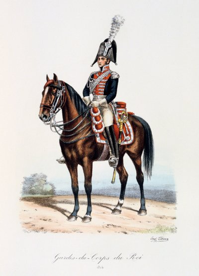 Gardes-du-Corps de Roi by Eugene Titeux