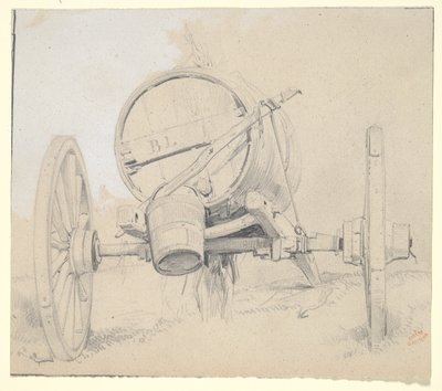 Water Cart by Eugene le Poittevin