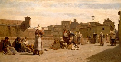 The Rag-and-Bone-Woman from Leghorn by Eugenio Cecconi
