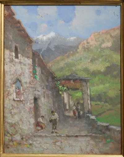 Alpine Village by Eugenio Gignous