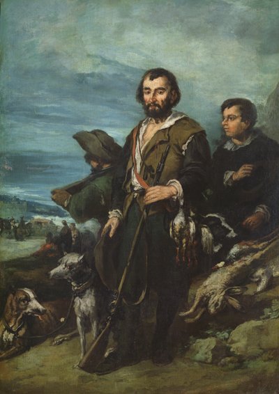 A Huntsman, 1862 by Eugenio Lucas Velázquez