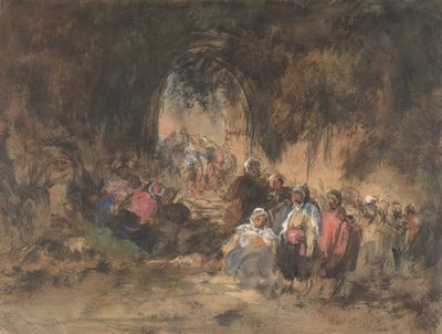 Arabs Resting, 1817-70 by Eugenio Lucas Villamil