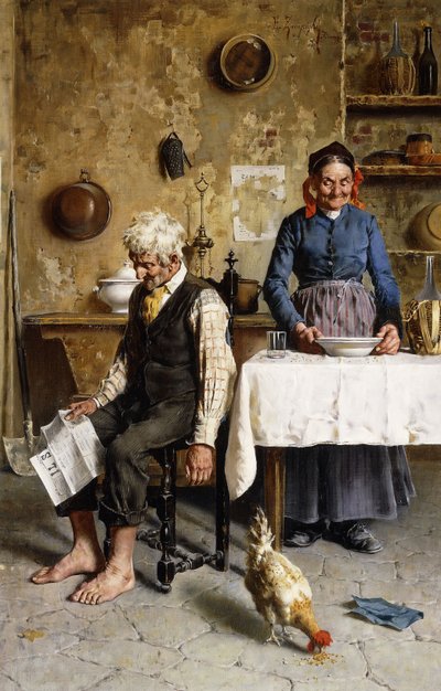 Domestic Bliss by Eugenio Zampighi