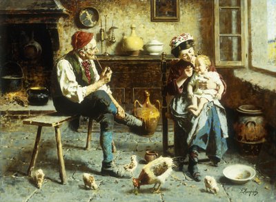 The Happy Family by Eugenio Zampighi