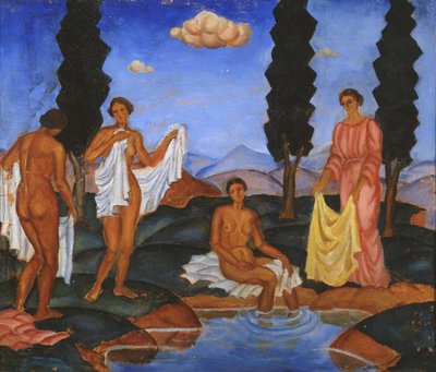 Bathers by Eugeniusz Zak