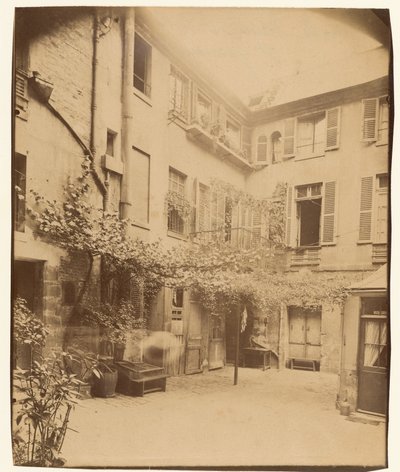 Cour de Rouen, Boulevard Saint-Germain by Eugène Atget