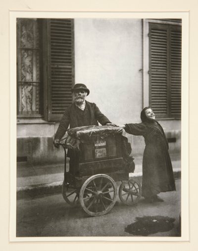 Player by Eugène Atget