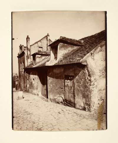 Montmartre House of Musette by Eugène Atget