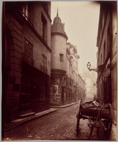 Rue Hautefeuille by Eugène Atget