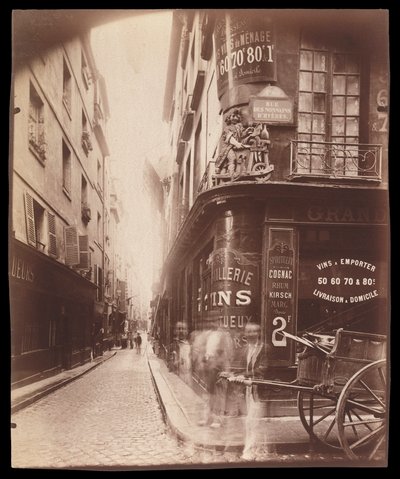Rue des Nonnains by Eugène Atget