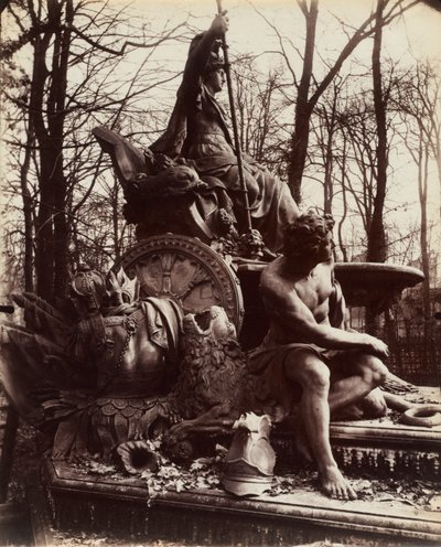 Versailles, Fountain of Triumphant France by Eugène Atget