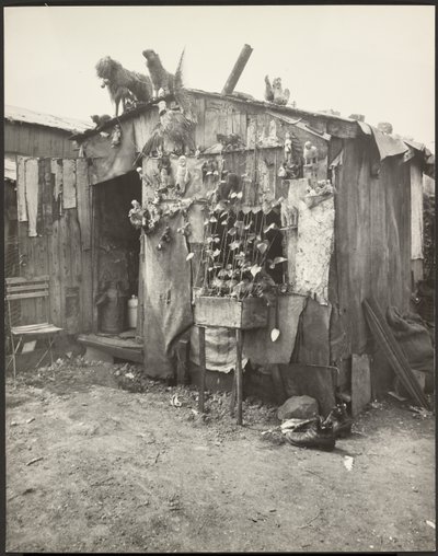 Villa of a Ragpicker by Eugène Atget