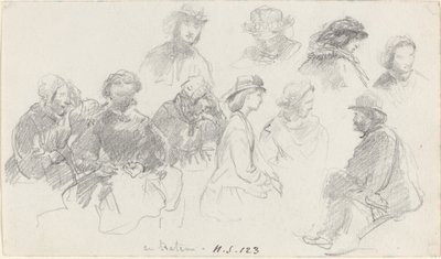 Passengers on Shipboard by Eugène Boudin