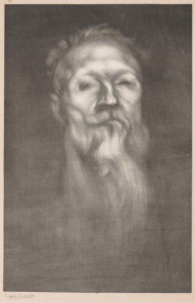 Auguste Rodin by Eugène Carrière