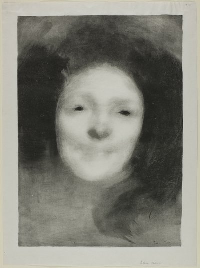 Elise Smiling by Eugène Carrière