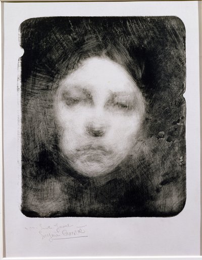 Head of a Young Girl by Eugène Carrière