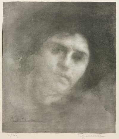 Madame Eugène Carrière (large plate) by Eugène Carrière