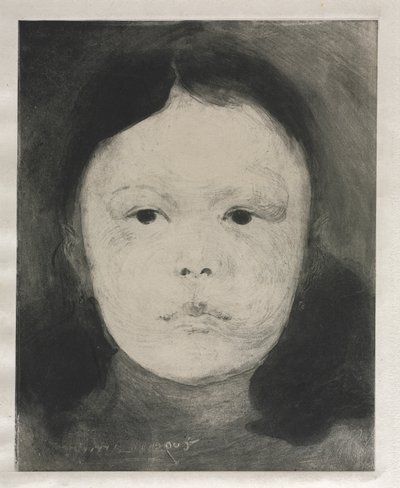 Marguerite Carrière, 1890 by Eugène Carrière