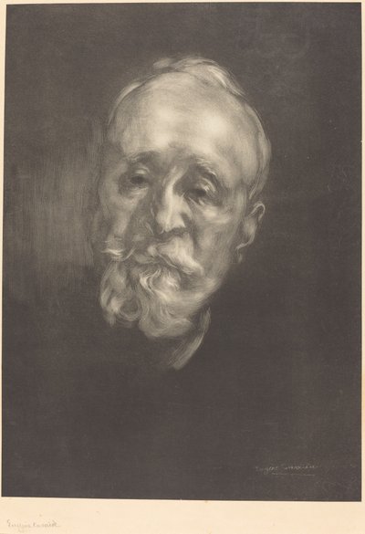 Pierre Puvis de Chavannes by Eugène Carrière
