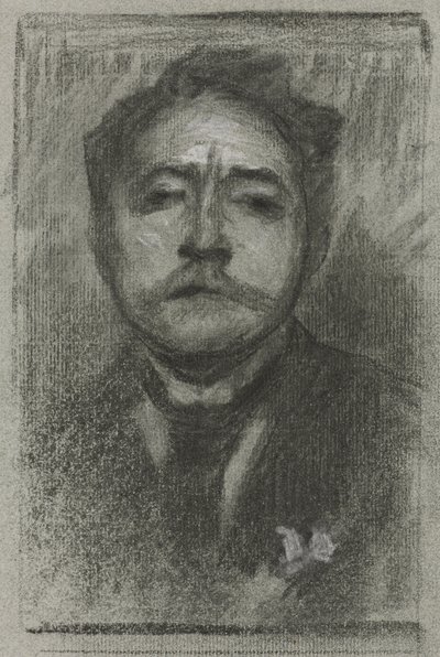 Portrait of Jean Ajalbert by Eugène Carrière