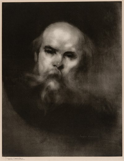 Portrait of Paul Verlaine by Eugène Carrière