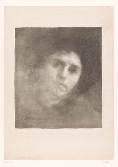 Portrait of Madame Carrière by Eugène Carrière