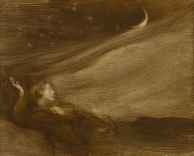 The Contemplator by Eugène Carrière