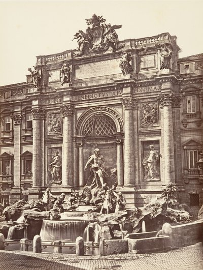 Fontana di Trevi, 1848-52 by Eugène Constant