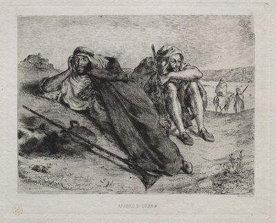 Arabs of Oran by Eugène Delacroix