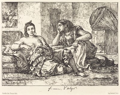 Women of Algiers by Eugène Delacroix