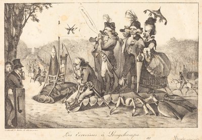 The Crayfish at Longchamps by Eugène Delacroix
