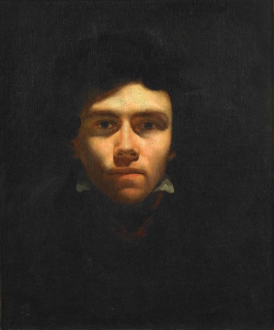 Self-Portrait, ca. 1816 by Eugène Delacroix