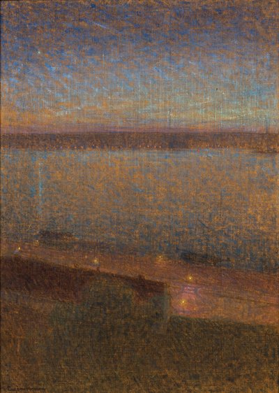 A Night in May by Eugène Jansson