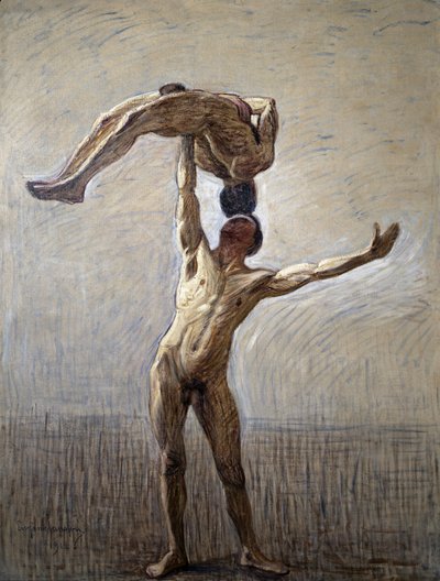 Athletes by Eugène Jansson
